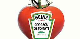 Ketchup Heinz: Corazón de Tomate