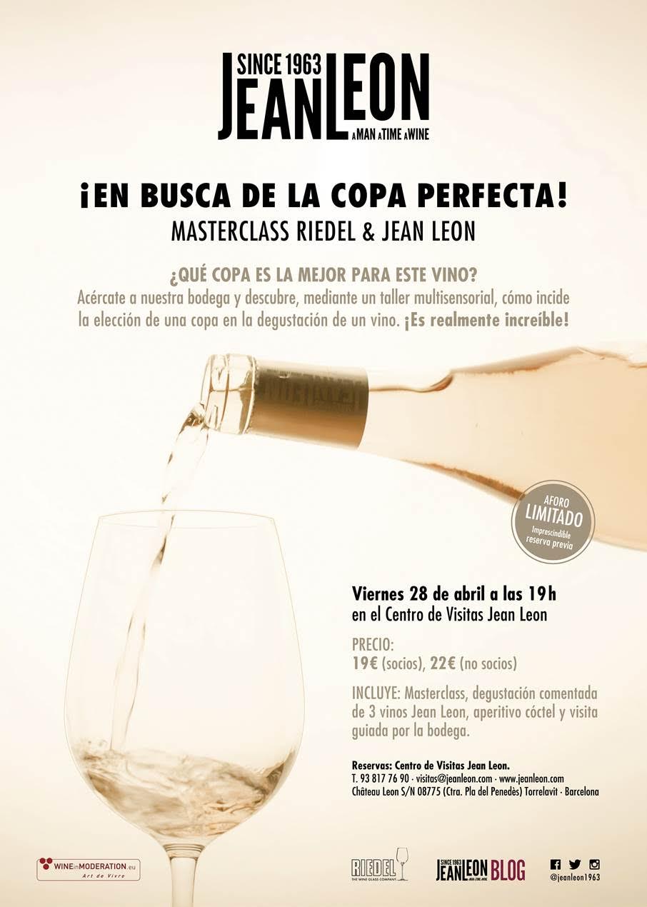 La bodega Jean Leon organiza un taller sobre la importancia de las copas en las catas de vino